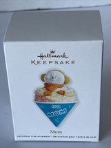 NEW Hallmark Keepsake Ornament “Mom” 2012 Snowman In Snowcone CUTE! - £9.28 GBP