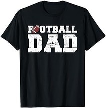 Football Papa Graphic Proud Football Dad T-Shirt - £12.54 GBP+