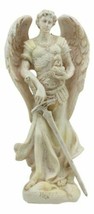 Catholic Saint Jegudiel Jehudiel Archangel Statue 5&quot;H Laudation Reward Of God - £13.61 GBP