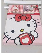 Sanrio Hello Kitty And Friends 100% Cotton Shower Curtain 72&quot;x72&quot; Bow Gi... - $45.11 CAD