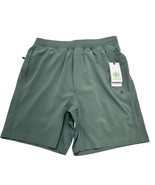 Gaiam Shorts Men S Green Upside 7&quot; With Liner Drawstring Waist Athletic ... - $34.21 CAD