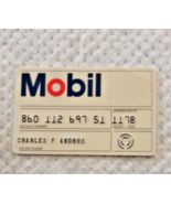 Vintage Mobil Gas &amp; Oil Co.  Credit Card  EXP 11/78 - $13.87 CAD