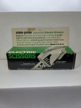 VINTAGE Tested Works Pride Automatic Electric Scissors For Sewing Made in USA - £8.59 GBP