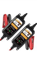 2PK MOTOPOWER MP00205A 12V 800Ma Automatic Battery Charger, Maintainer, ... - $35.99