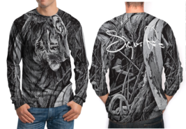 Tiger Painting   3D Print Sweatshirt For men - £17.07 GBP
