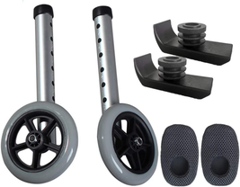 Walker Wheels and Ski Glides - Replacement Feet - Accessories Parts Set ... - £20.06 GBP