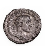 244-249 AD Roman Emp. Philip I AR Antoninianus 5.2g, 22mm Coin RIC 2b - $1,898.81 MXN