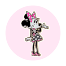 Minnie Mouse Disney Pin: Fashion Polka Dot Dress - €11,05 EUR