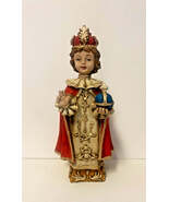 Infant Jesus of Prague Small Hand Painted  5&quot; &quot; Statue, New from Colombi... - $37.99