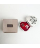 NEW Vintage Avon 1987 Pierced Earrings Snow Flake Petals Convertible Sil... - $10.99