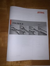 FSA 65, 85 FSA65 FSA85 Battery Trimmer Service Workshop Repair Manual - $20.32 CAD