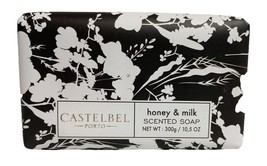 Castelbel Porto Honey &amp; Milk Fragranced Bar Soap With Goat&#39;s Milk 10.5 Oz - £8.70 GBP