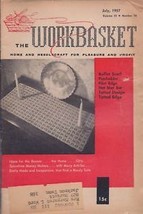 Workbasket Magazine July 1957 - £1.37 GBP