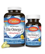 8/27 Carlson - Elite Omega-3 Gems,1600 mg Omega-3 Fatty Acids Including ... - $729.58 MXN