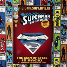 Superman #78 Man Of Steel #22 Lot Of 4 Dc 1993 Reign Of Supermen Variant Key! - $15.00