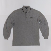 Coca-Cola Grey Long Sleeve Golf Shirt   - $12.50