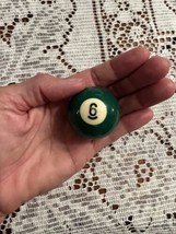 Replacement Mini Ballard Pool Ball 1.5&quot; Ball Number #6 Solid Green 1.8 O... - $2.85