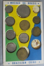 Brazilian 10 Coins 2 are missing in display package - $2.48