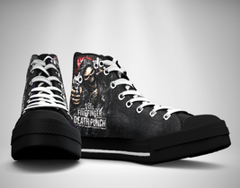 5 finger death punch Canvas Sneakers Shoes - £39.49 GBP
