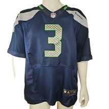 Nike Seattle Seahawks Jersey Russell Wilson #3 On Field Football Mens 48 NFL - $48.94