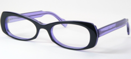 Vic 28-2990/361 Black /Violet Unique Rare Eyeglasses Glasses Frame 46-16-140mm - $97.02