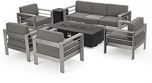 Christopher Knight Home Cape Coral Outdoor Set of Club Chairs with 3 Sea... - $4,222.99