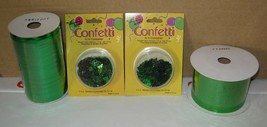 St. Patrick&#39;s Day Decorations, Table Top Confetti, Cracked Ice &amp; Curling... - £11.90 GBP