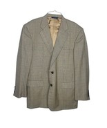 Saks Fifth Avenue Armani Collezioni Men Wool Linen Blazer Stripe Jacket ... - $49.00