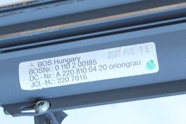2000-2006 W220 S430 S500 REAR RIGHT PASSENGER SUN SHADE ROLLER BLIND K4000 image 9