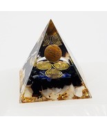 Tigers Eye Orgone Pyramid ~ Grounding, Insight, Artistic Brilliance, Tra... - £15.72 GBP