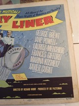 Luxury Liner Movie Lobby Card 1948 Original - £41.43 GBP