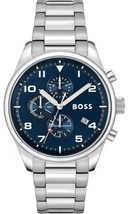 Hugo Boss Boss View Chronograph Herrenuhr HB1513989 Garantie Neu Verpackt - £101.44 GBP