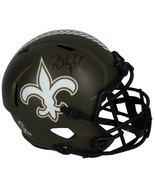 Rashid Shaheed Autographed (Black) Saints &#39;22 STS Speed Full Size Helmet... - €230,60 EUR