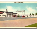 Godwin&#39;s Motel Summerton South Carolina SC UNP Linen Postcard V12 - $2.92