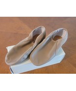 Bloch S0495G Neo-Flex Jazz Shoes Child Sizes Tan Leather Neoprene Slip o... - $664.28 MXN