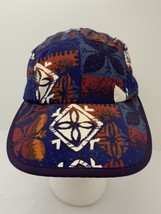 Vintage ‘90s Patagonia 5 Panel Hat Mens Small Hawaiian Pattern Cap Made ... - $98.01