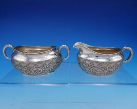 Fuchs and Beiderhase Sterling Silver Sugar and Creamer Set 2pc #802 (#3368) - €396,06 EUR