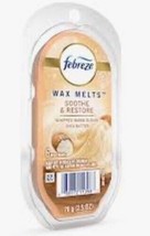 Febreze Wax Melts, Soothe &amp; Restore, Whipped Warm Sugar/Shea Bu, 6 Cubes, 2.5 Oz - £6.91 GBP