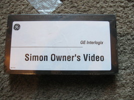 NEW and RARE GE Interlogix  Simon Owner&#39;s Video Security System VHS Tape - £17.04 GBP