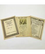 Set of 3 Music Sheets Like as a Father Lords Prayer In My Fathers House ... - $179.97 MXN