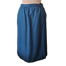 Pendleton Wool Vintage Blue Midi Skirt Small - £35.04 GBP