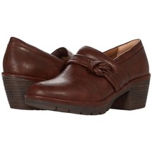 New EUROSOFT by SOFFT Women&#39;s TARRA Faux Leather Clogs Booties Size 9 Brown - £31.02 GBP