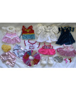 Build a Bear BABW CLOTHING LOT FOR GIRLS Dress Shoes Accessories Lot #1 - £33.47 GBP