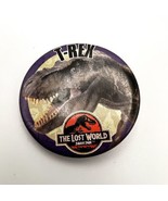 Vintage 1997 Jurassic Park The Lost World Button Pin Back Tyrannosaurs T... - £19.36 GBP