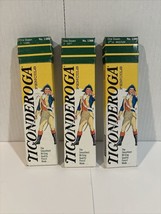 3 Boxes Ticonderoga Pencils In Box Vintage 3 Different Styles In Descrip... - $18.01