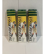 3 Boxes Ticonderoga Pencils In Box Vintage 3 Different Styles In Descrip... - $18.01