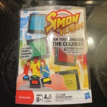 NEW SIMON FLASH Hasbro Electronic Game Cubes with Light Sound & Changing Colors - $14.09
