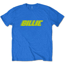 Blue Billie Eilish Racer Logo 2 Official Tee T-Shirt Mens Unisex - $31.92