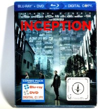 Inception (3-Disc Blu-ray/DVD, 2010, Widescreen) Like New w/ Slip ! - £7.51 GBP