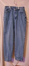 VTG Women Lee Jeans Light Blue Size 12 Medium Zipper Casual Work Hiking Nice - £27.40 GBP